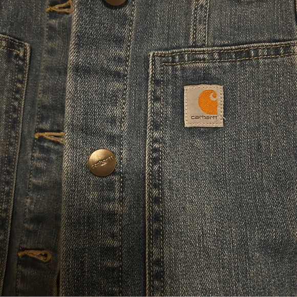 Carhartt Blue Jean Jacket - Picture 6 of 12